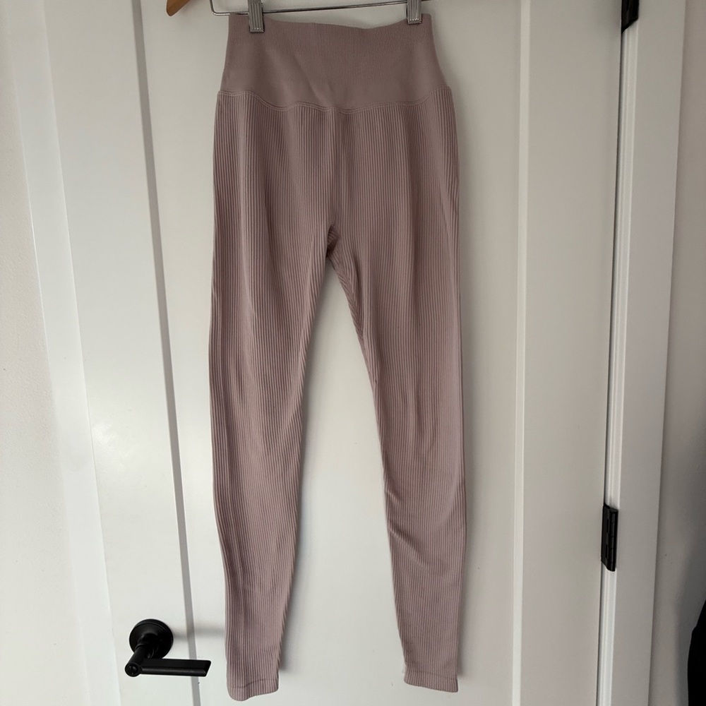 Spiritual Gangster Pink Leggings High-Waisted Stretch